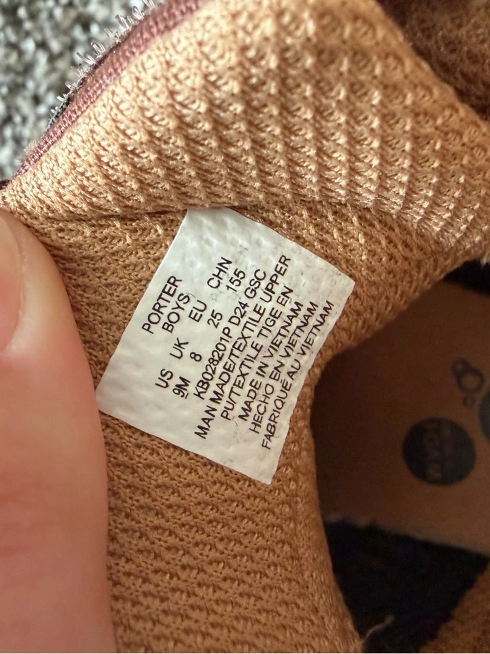 Stride Rite Brown Kids' High-Top Boots